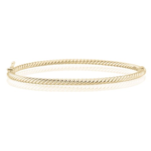 Guest and Philips - Yellow Gold 9ct Twist Bangle - 9765Q