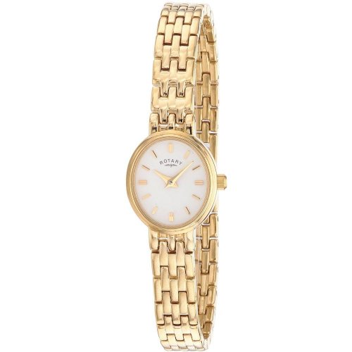Rotary - Timepieces Ladies Gold Plated Bracelet Watch LB02084-02