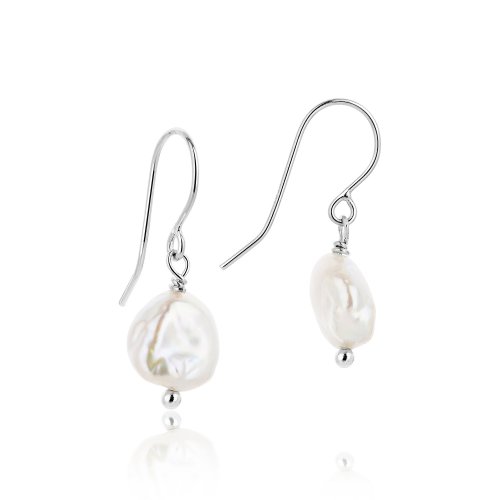 Claudia Bradby - Keshi, Pearl Set, Sterling Silver - Drop Earrings CBED0127