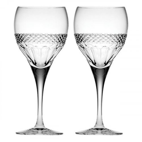 Royal Scot Crystal - Diamonds, Glass/Crystal 2 L Wine Glass DIAM2LWINE