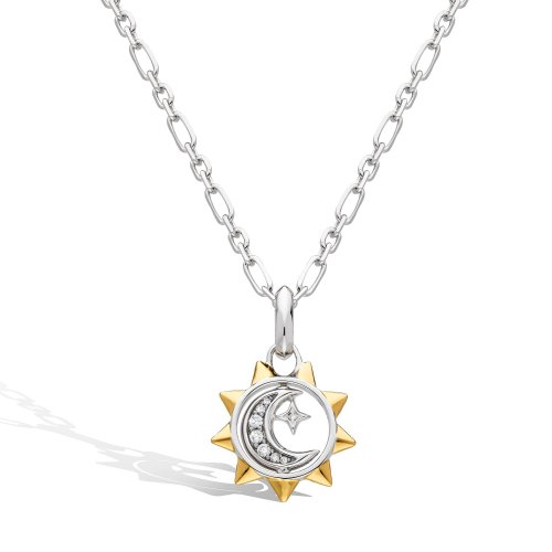 Kit Heath - Revival Celeste , Cubic Zirconia Set, Sterling Silver - Necklace 90493GCZ