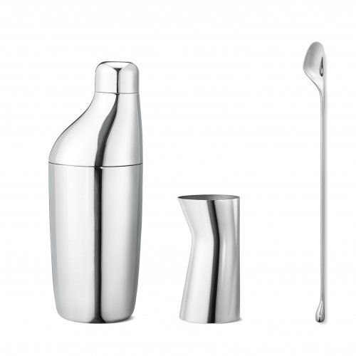 Georg Jensen - Sky, Stainless Steel Giftset Shaker Spoon & Jigger 10009247