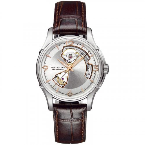 Hamilton - Jazzmaster, Stainless Steel Automatic Skeleton Watch