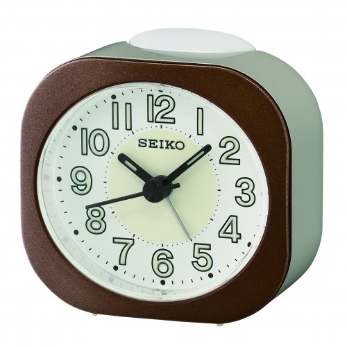 Seiko - Beep, Plastic/Silicone Quartz Clock QHE121B