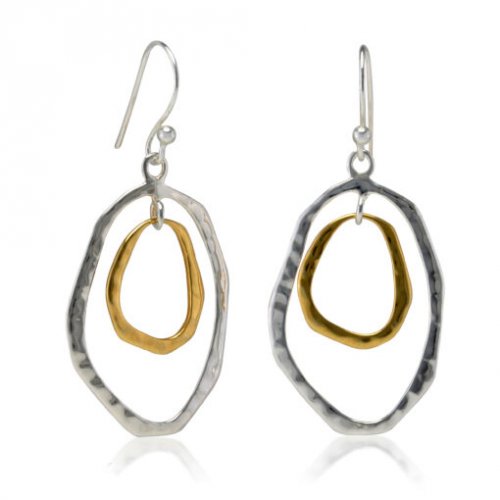 Banyan - Sterling Silver Hoop Earrings EA5087