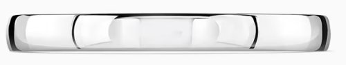 Guest and Philips - Platinum - Wedding Band, Size L ZN-2-5-PLT