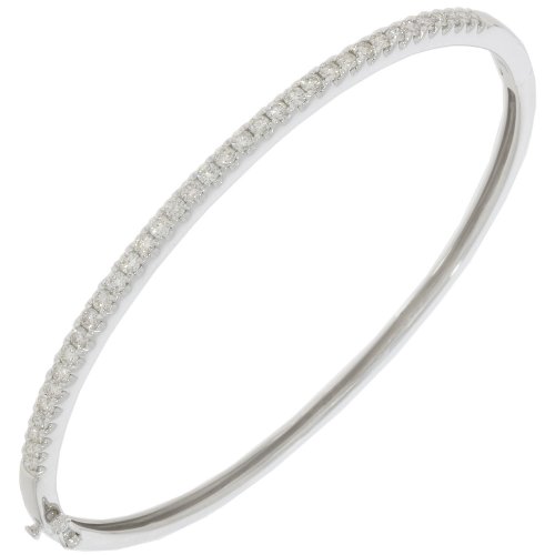 Guest and Philips - D 1ct 35st Set, White Gold - 9ct Bangle 09BADI82419