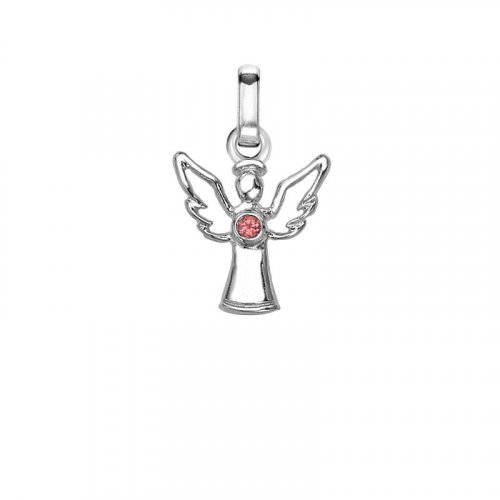 Dower and Hall - Pink Tour Set, Sterling Silver - Angel Charm - FHC249-S-PT