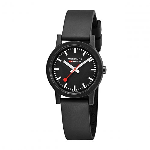 Mondaine - Essence, Rubber Strap - Quartz Watch, Size 32mm