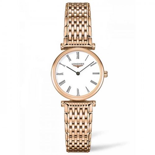 Longines - Grande Classique, Rose Gold Plated - Quartz Bracelet, Size 24mm L42091918