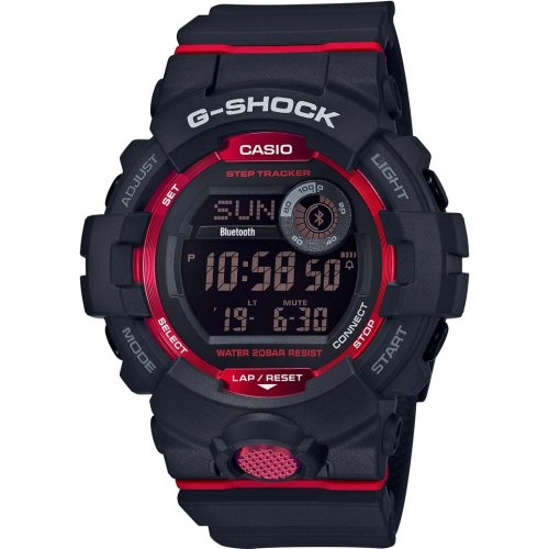 Casio - G-SHOCK, Plastic/Silicone Digital Watch - GBD-800-1ER