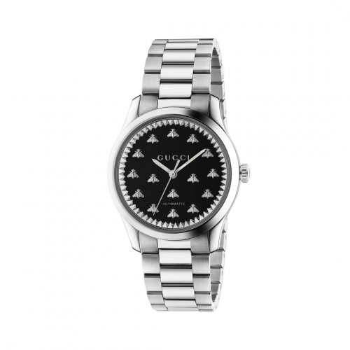 Gucci - G-Timeless, Black Onyx Set, Stainless Steel/Tungsten - Glass/Crystal - Automatic Watch