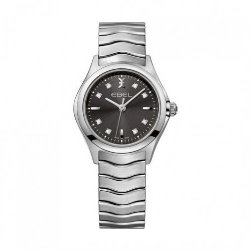 Ebel - Wave, Diamonds Set, Stainless Steel - Quartz Watch - 1216316