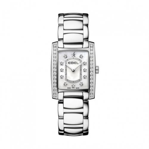 Ebel - Brasillia, Mother Of Pearl and Diamond Set, Stainless Steel - Quartz Watch - 1216463