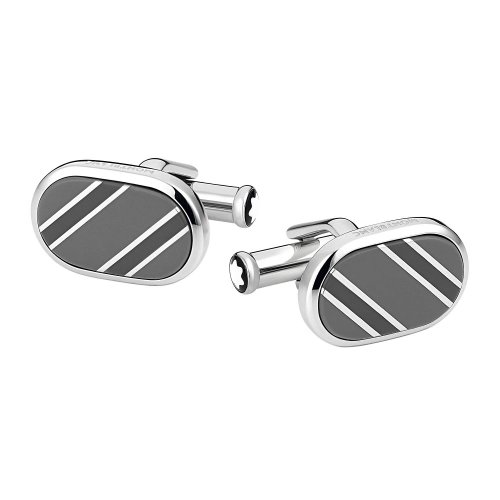 Mont Blanc - Stainless Steel/Tungsten Cufflinks