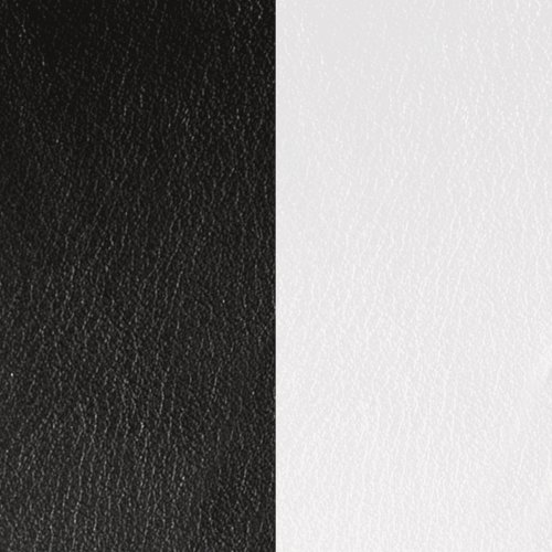 Les Georgettes Paris -  Black / White - Leather Band, Size 8mm 703215299M4000