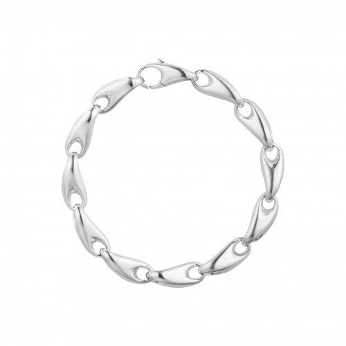Georg Jensen - Reflect, Sterling Silver - Medium Bracelet, Size L 20001172000L