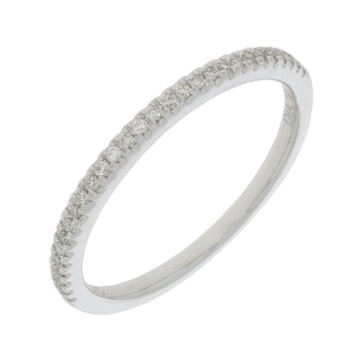 Guest and Philips - 9ct 0.10pts, Diamond Set, White Gold - ring, Size n 09ridi67110