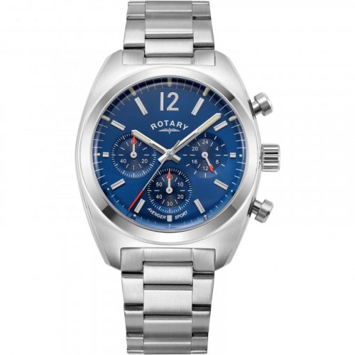 Rotary - 1895 Chronograph, Stainless Steel Quartz Watch GB05485-05