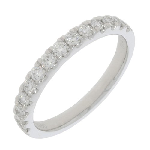 Guest and Philips - D 75pt 14st Set, Platinum - HET Ring, Size M PLRIDI67385