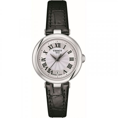 Tissot - Bellissima, Stainless Steel - Leather - Quartz Watch, Size 26mm T1260101601300