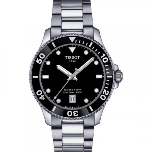 Tissot - Seastar 1000, Stainless Steel - Quartz Watch, Size 40mm T1204101105100