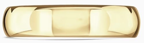 B and N - 9CT, Yellow Gold - Wedding Band, Size T XN5-0