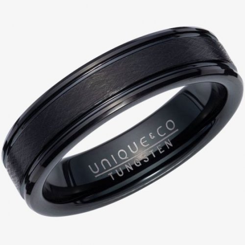 Unique - Tungsten - Ring, Size 56 TUR-133-56