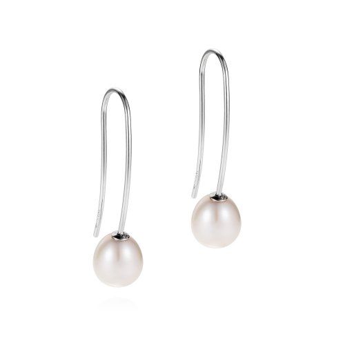 Claudia Bradby - Marilyn, Pearl Set, Sterling Silver - Drop Earring CBES0107