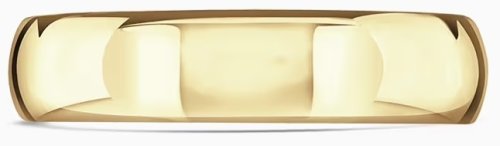 Guest and Philips - Yellow Gold - 18ct Wedding Band, Size S  AN-5-0-18Y-S