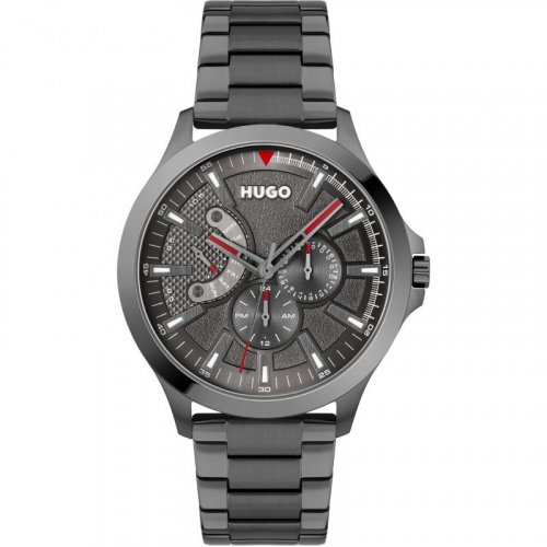 HUGO - #Leap, Stainless Steel - Quartz Watch, Size 45mm 1530247