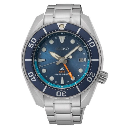 Seiko - Prospex Sea, Stainless Steel - Solar Watch, Size 45mm SFK001J1