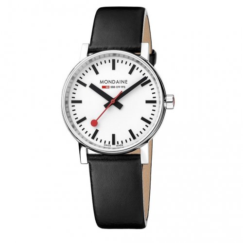 Mondaine - Stainless Steel/Tungsten Watch MSE35110LB