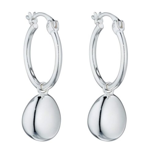 Gecko - Sterling Silver HOOP EARRINGS E5926