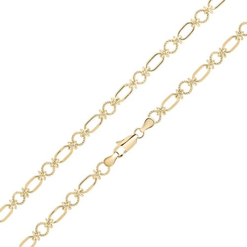 Guest and Philips - Yellow Gold 9ct Knot Necklace 80-70-294-18