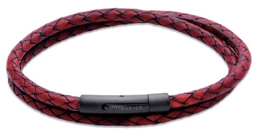 Unique - Leather - Bracelet, Size 21cm B553BRE-21CM