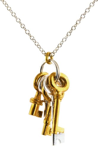 Alex Monroe - Sterling Silver Bunch of Keys Necklace DMN10-MIX