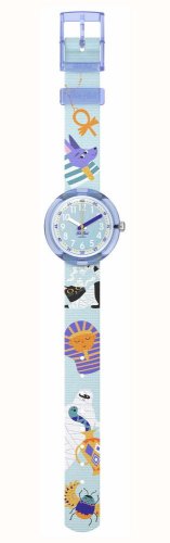 Swatch - Tutan-Time, Plastic/Silicone Quartz Watch FPNP156