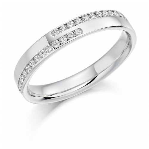 Guest and Philips - Platinum and Diamond Eternity Ring Size K - HET1177-P
