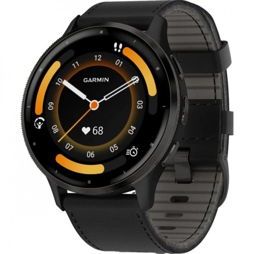 Garmin - Venu3S, Stainless Steel Smart Watch 010-02784-52