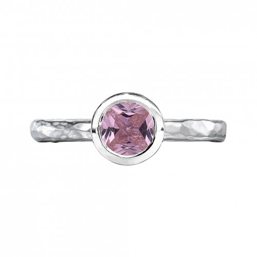 Dower and Hall - Twinkle, Sterling Silver - Ring, Size L - TWR26-S-RQ-L