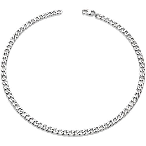 Unique - Stainless Steel - Necklace, Size 7mm LAK-207-50cm