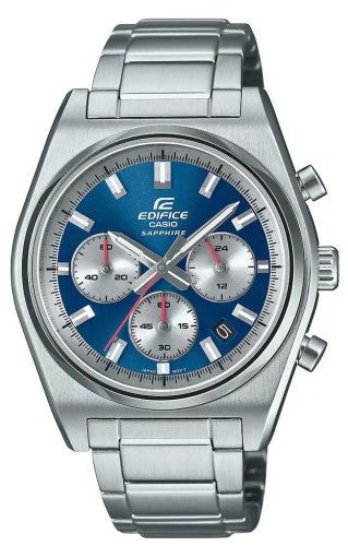 Casio - Edifice, Stainless Steel Motosports Chrono Watch EFB-730D-2AVUEF