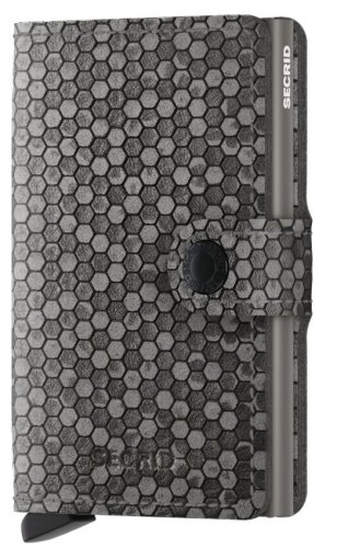 Secrid - Miniwallet, Aluminium Wallet MHe-Grey