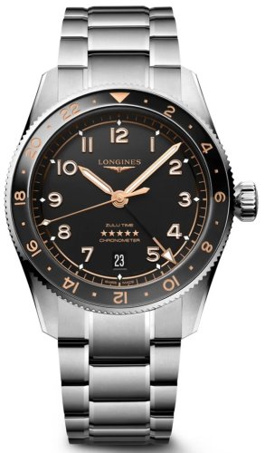 Longines - Spirit Zulu Time, Stainless Steel Auto Watch L38024506