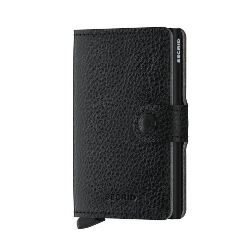 Secrid - VEG, Leather Wallet - MVG-BLACK