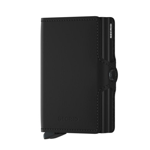 Secrid - Twin, Leather Wallet TM-BLACK