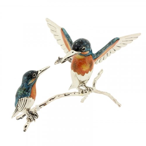 Saturno - Sterling Silver Kingfisher ST560