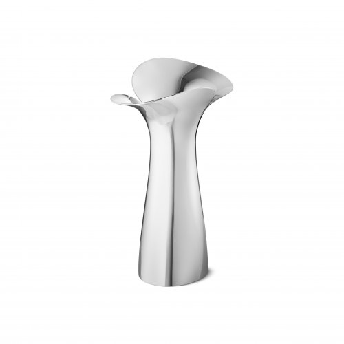 Georg Jensen - Bloom, Stainless Steel/Tungsten Vase