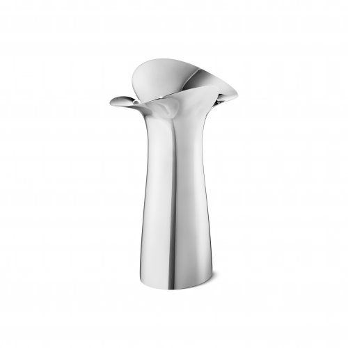 Georg Jensen - Bloom, Stainless Steel/Tungsten Vase 10016983
